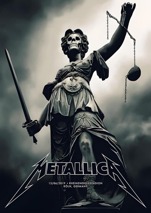Metallica 23  Music Print  Concert Wall Art Memorabilia gift A5,A4,A3