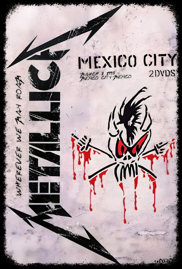Metallica 26  Music Print  Concert Wall Art Memorabilia gift A5,A4,A3