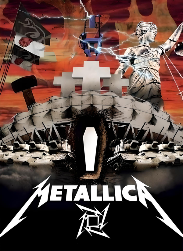Metallica 7  Music Print  Concert Wall Art Memorabilia gift A5,A4,A3