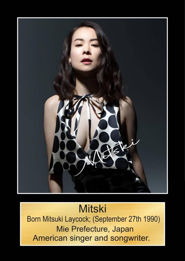 Mitski Music Poster Wall Art Memorabilia gift A5,A4,A3.