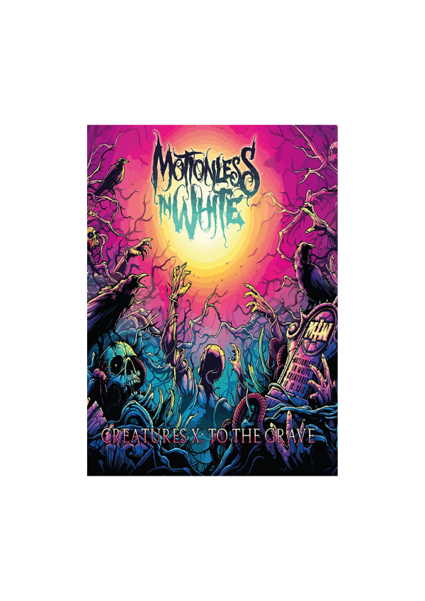Motionless in white 003 Music Print  Concert Wall Art gift A5,A4,A3