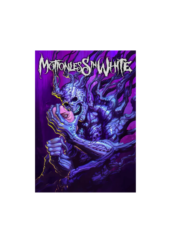 Motionless in white 004 Music Print  Concert Wall Art gift A5,A4,A3