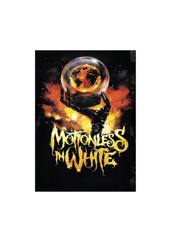 Motionless in white 006 Music Print  Concert Wall Art gift A5,A4,A3