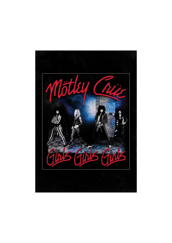 Motley Crue 010 Music Print  Concert Wall Art gift A5,A4,A3