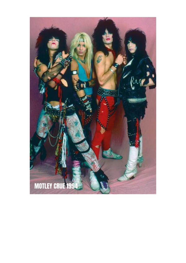 Motley Crue 015 Music Print  Concert Wall Art gift A5,A4,A3
