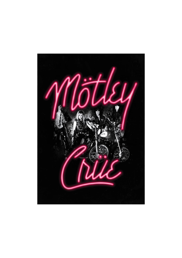 Motley Crue 002 Music Print  Concert Wall Art gift A5,A4,A3