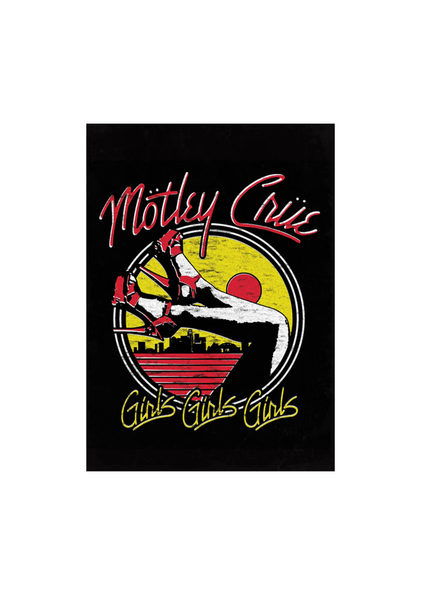 Motley Crue 005 Music Print  Concert Wall Art gift A5,A4,A3