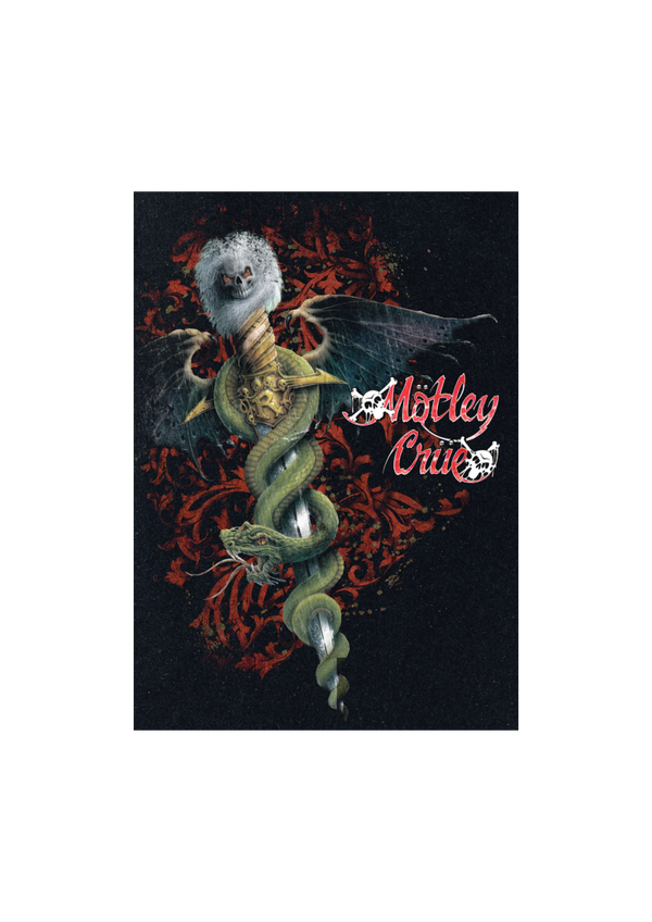 Motley Crue 006 Music Print  Concert Wall Art gift A5,A4,A3