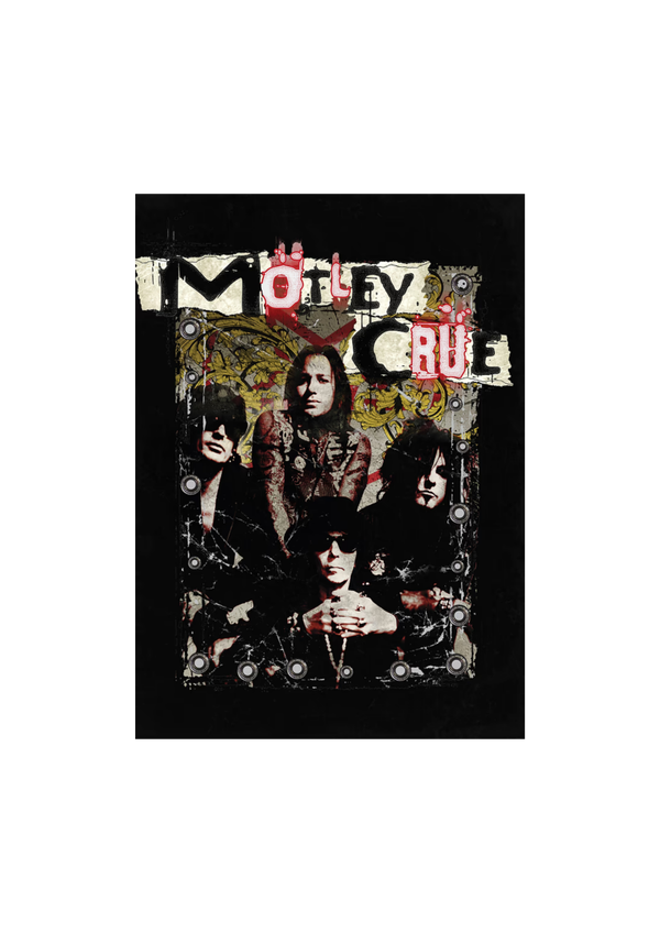 Motley Crue 007 Music Print  Concert Wall Art gift A5,A4,A3