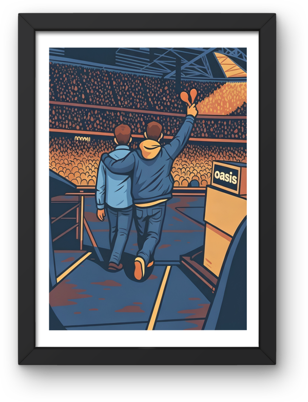 Oasis 3 print Music Print PDF,File  Instant Digital Download A2,A3,A4,A5.