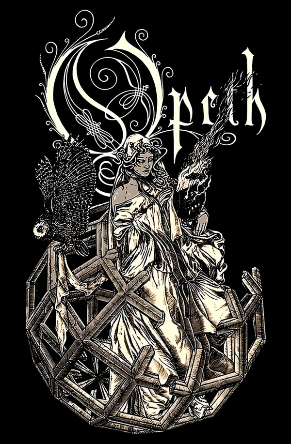 Opeth 13 Music Print  Concert Wall Art Memorabilia gift A5,A4,A3