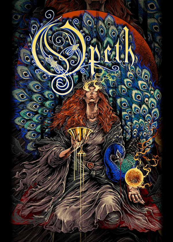 Opeth 3 Music Print  Concert Wall Art Memorabilia gift A5,A4,A3
