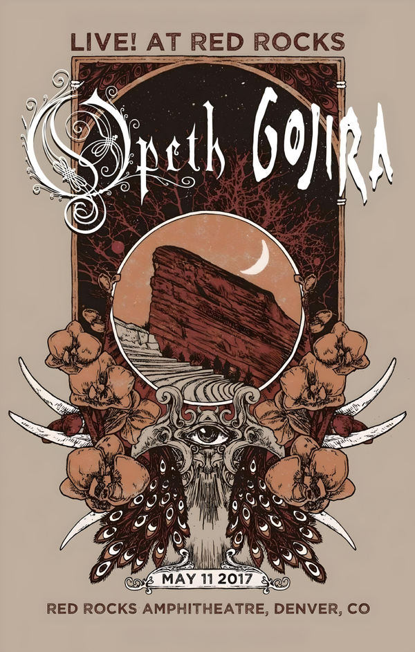 Opeth 4 Music Print  Concert Wall Art Memorabilia gift A5,A4,A3