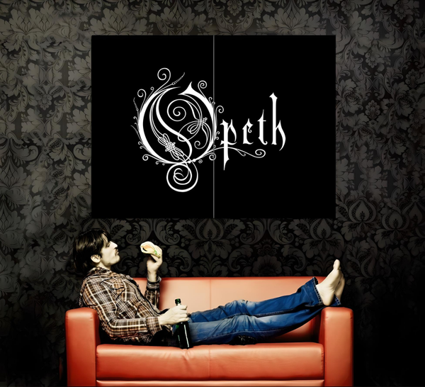 Opeth 7 Music Print  Concert Wall Art Memorabilia gift A5,A4,A3