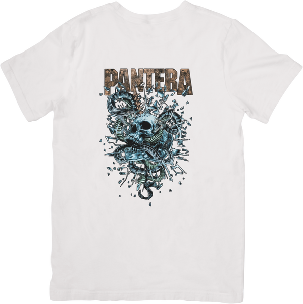 Pantera 18 Music Unisex Fit for Men & Women Quality Cotton T-Shirt Black