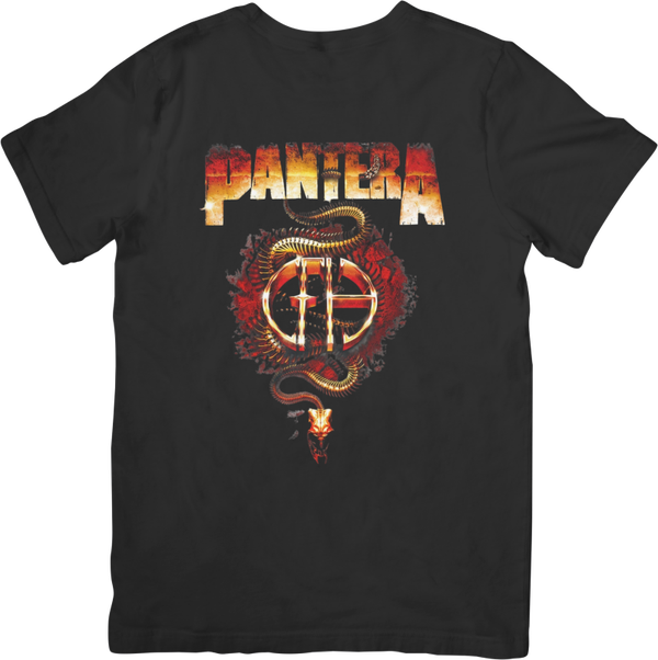 Pantera 9 Music Unisex Fit for Men & Women Quality Cotton T-Shirt Black