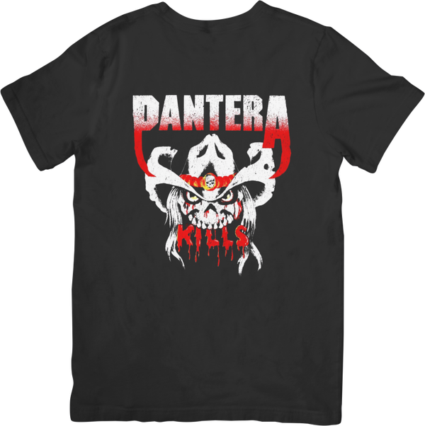 Pantera 11 Music Unisex Fit for Men & Women Quality Cotton T-Shirt Black