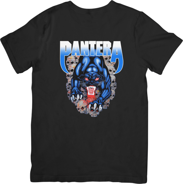 Pantera 14 Music Unisex Fit for Men & Women Quality Cotton T-Shirt Black