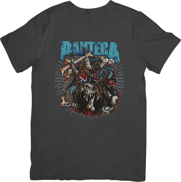 Pantera 15 Music Unisex Fit for Men & Women Quality Cotton T-Shirt Black