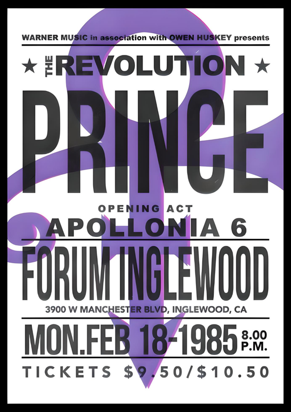 Prince 006 Music Print  Concert Wall Art Memorabilia gift A5,A4,A3