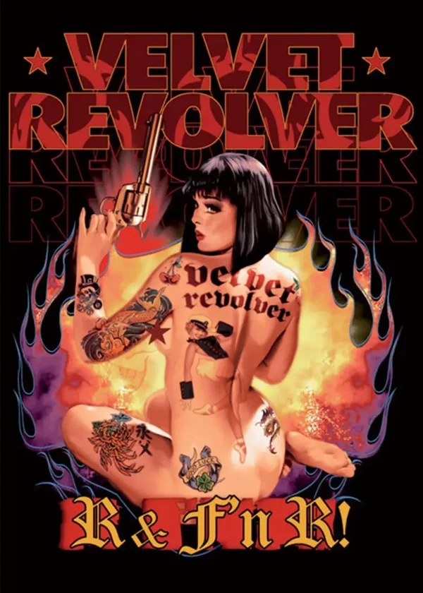 Velvet Revolver 1 Music Print  Concert Wall Art Memorabilia gift A5,A4,A3