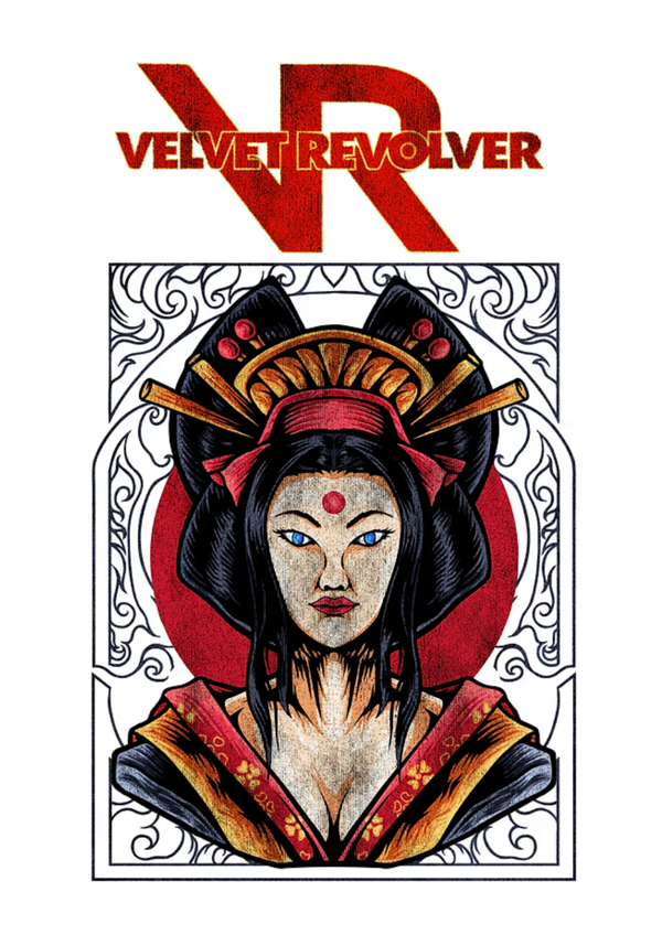 Velvet Revolver 2 Music Print  Concert Wall Art Memorabilia gift A5,A4,A3