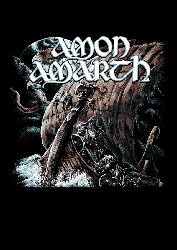 Amon Amarth 6 Music Print  Concert Wall Art Memorabilia gift A5,A4,A3