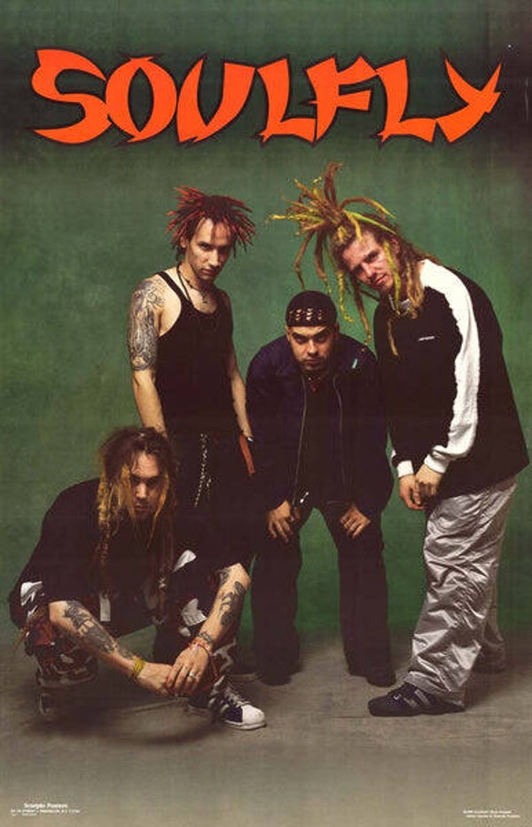 Soulfly 3 Music Print  Concert Wall Art Memorabilia gift A5,A4,A3
