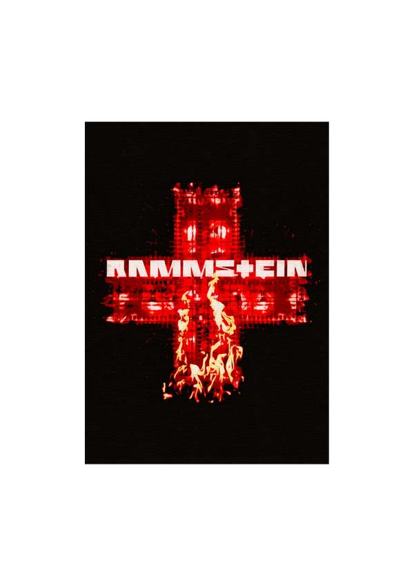 Rammstein 22 Music Print  Concert Wall Art Memorabilia gift A5,A4,A3