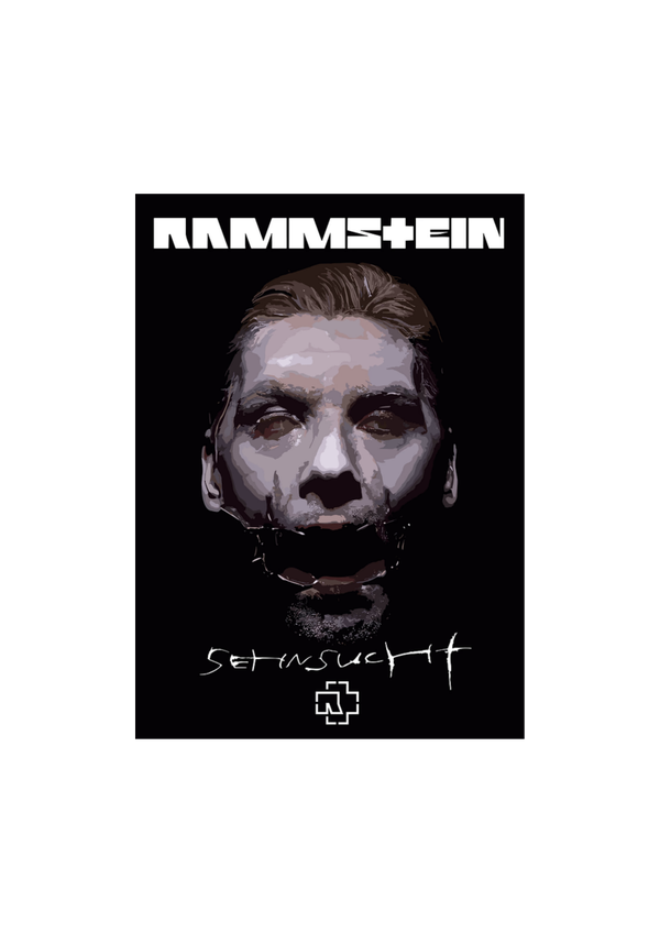 Rammstein 5 Music Print  Concert Wall Art Memorabilia gift A5,A4,A3