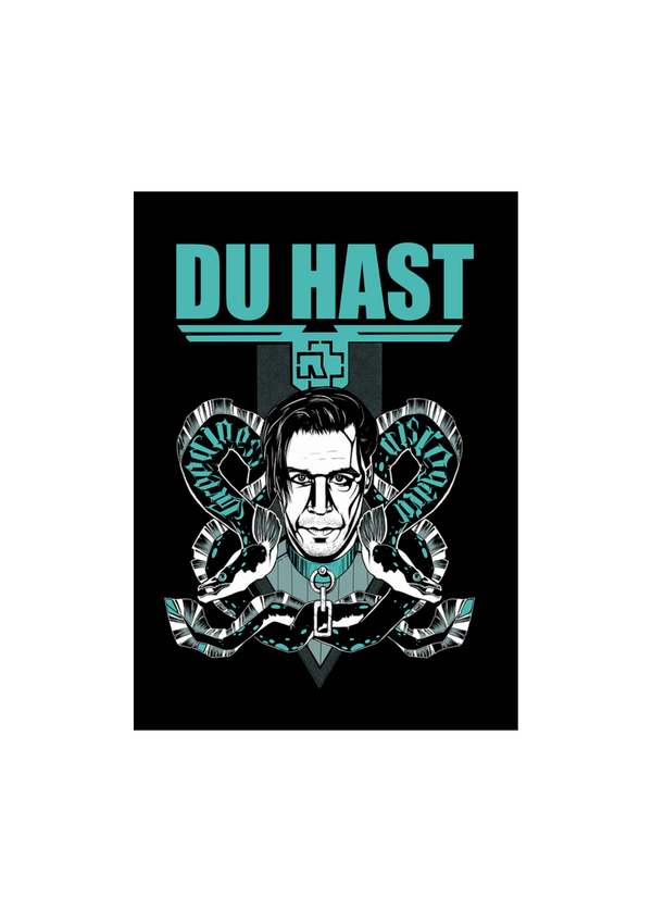 Rammstein 7 Music Print  Concert Wall Art Memorabilia gift A5,A4,A3
