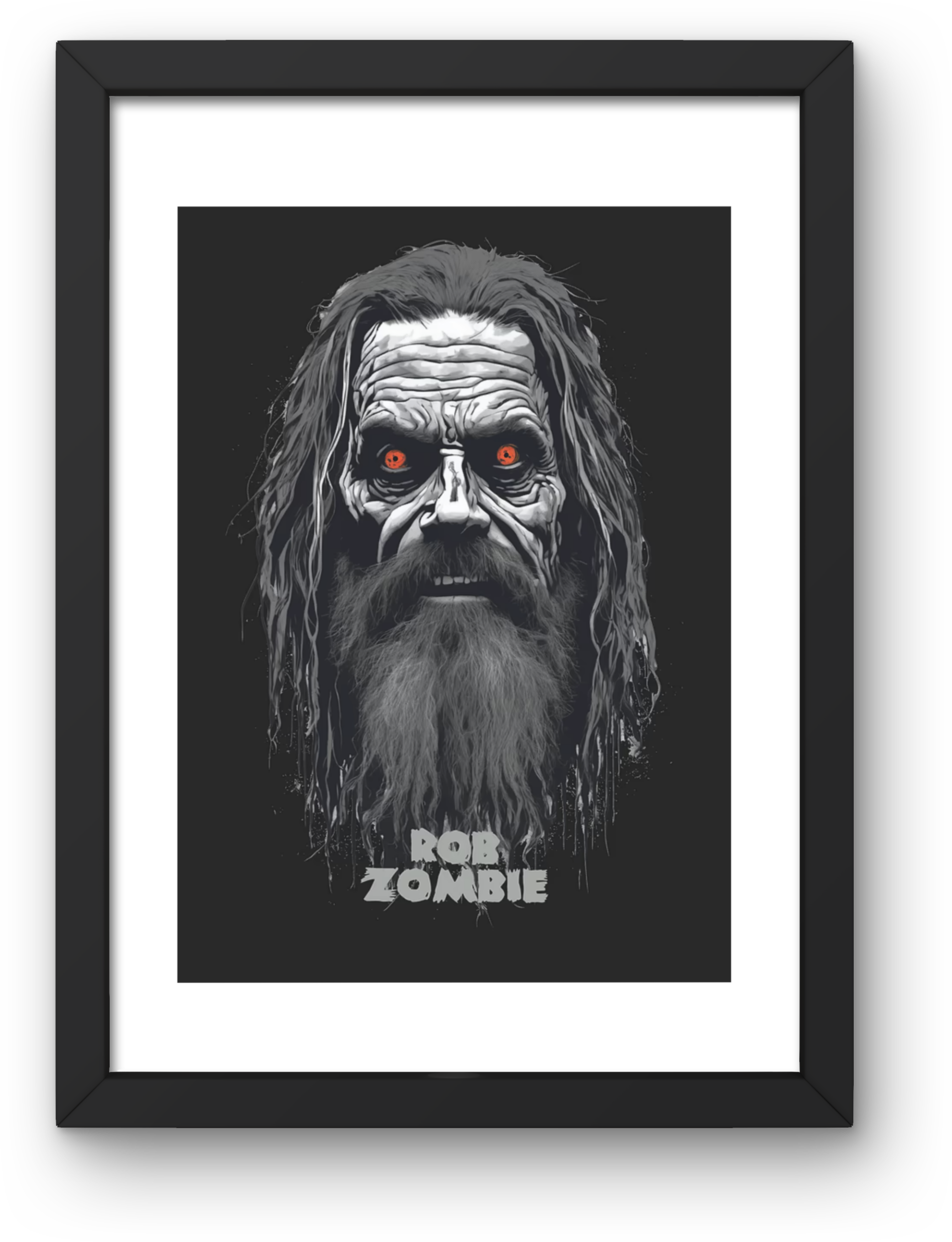 Rob Zombie 4 Music Print PDF,File  Instant Digital Download A2,A3,A4,A5.