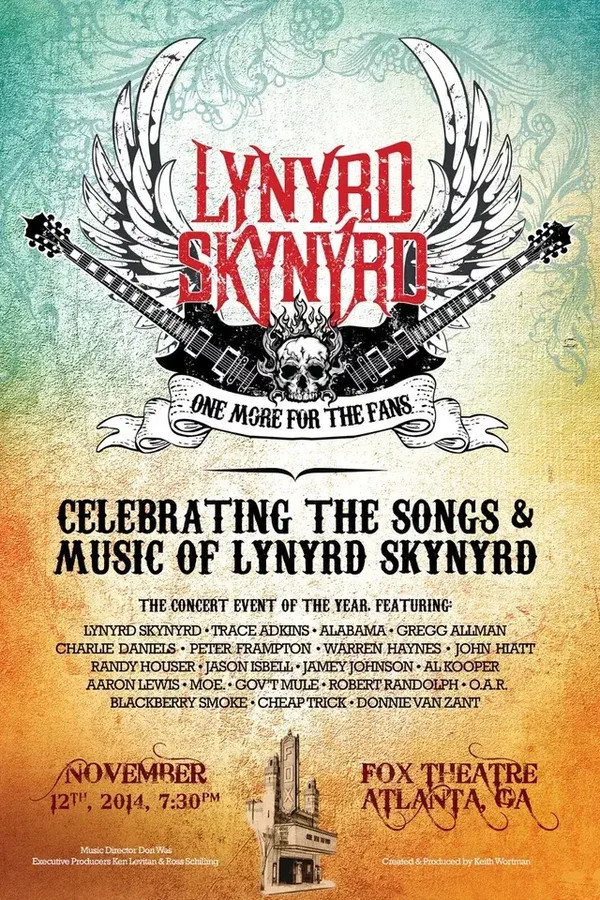 Lynyrd Skynyrd 16  Music Print  Concert Wall Art Memorabilia gift A5,A4,A3
