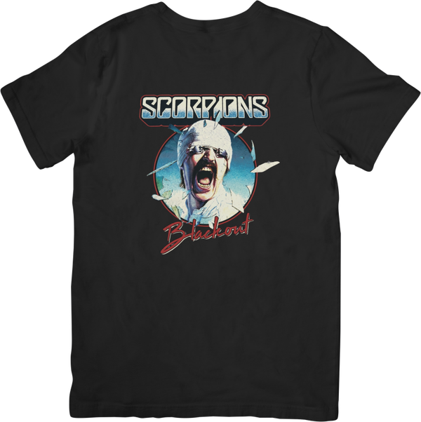 Scorpions 3 Music Unisex Fit for Men & Women Quality Cotton T-Shirt Black