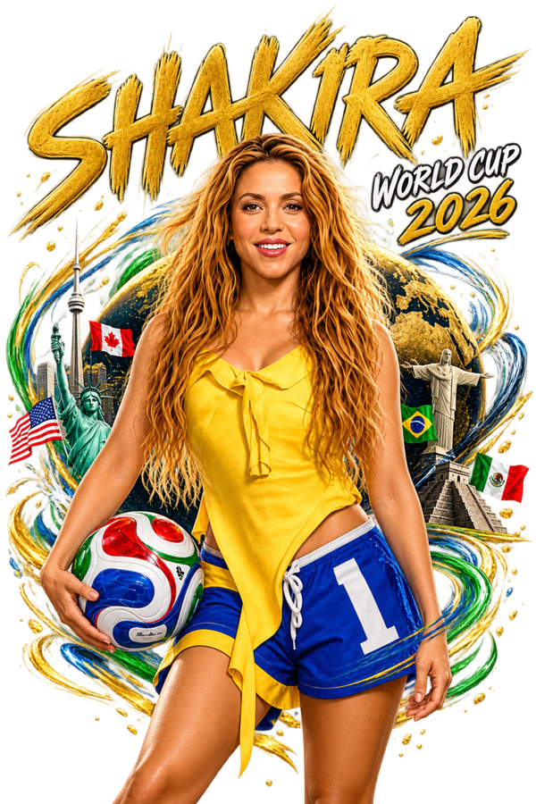 SHAKIRA 12 FILES Sublimation  Digital Download