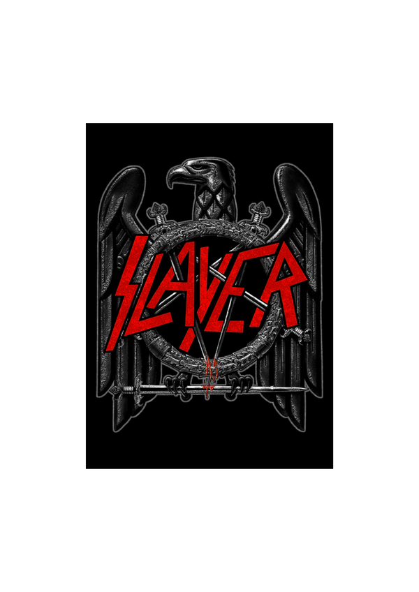 Slayer 0017 Music Print  Concert Wall Art Memorabilia gift A5,A4,A3