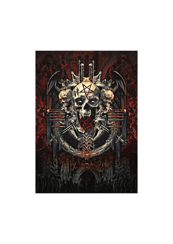 Slayer 0018 Music Print  Concert Wall Art Memorabilia gift A5,A4,A3
