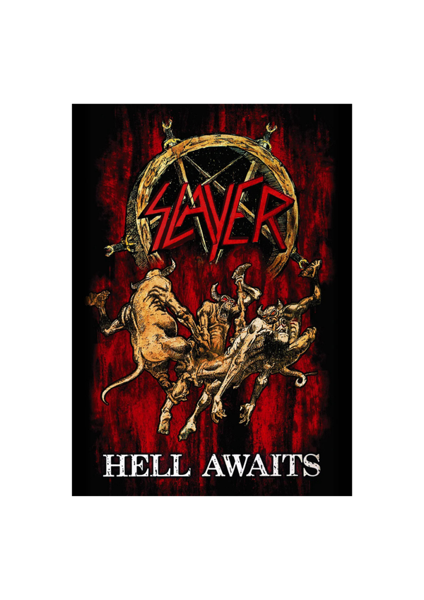 Slayer 002 Music Print  Concert Wall Art Memorabilia gift A5,A4,A3