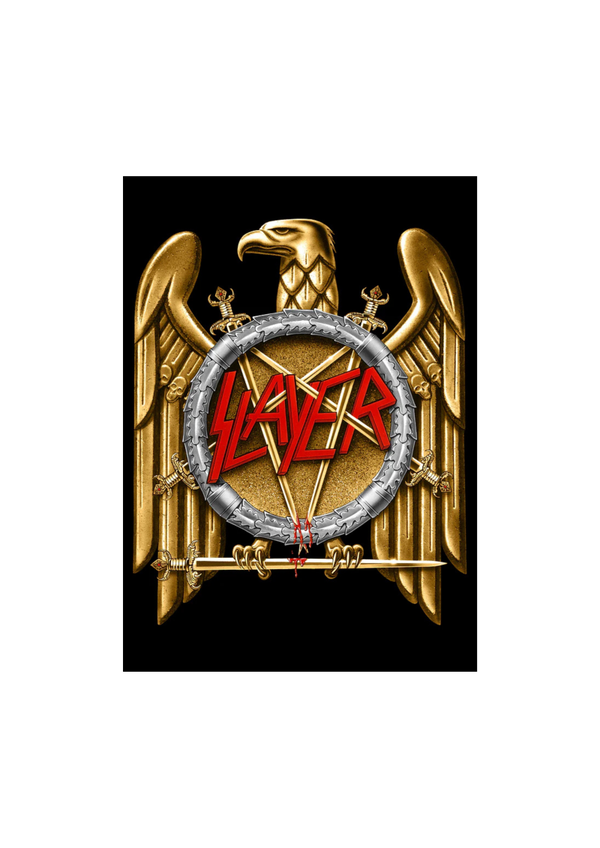 Slayer 004 Music Print  Concert Wall Art Memorabilia gift A5,A4,A3