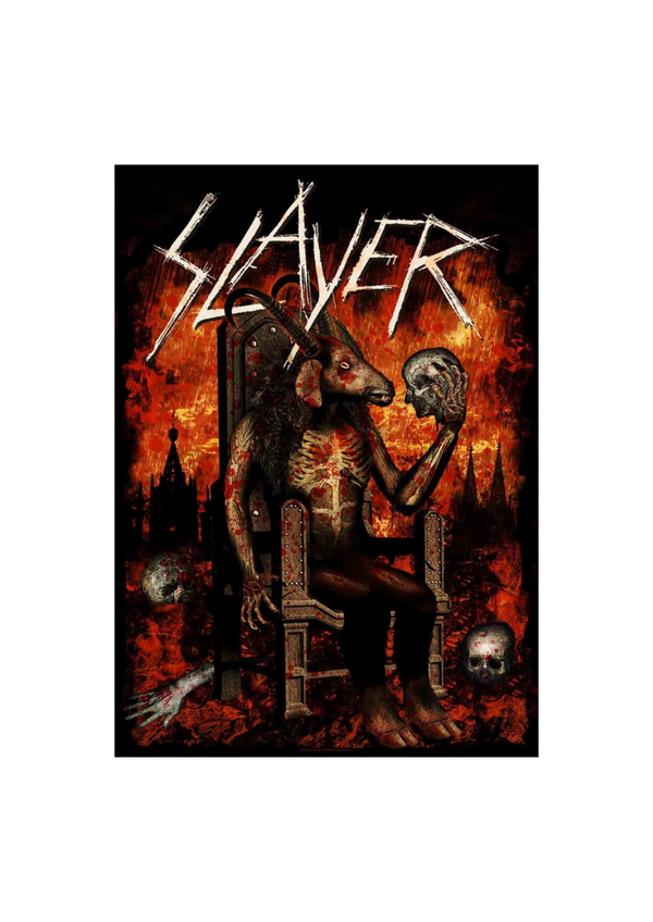 Slayer 006 Music Print  Concert Wall Art Memorabilia gift A5,A4,A3