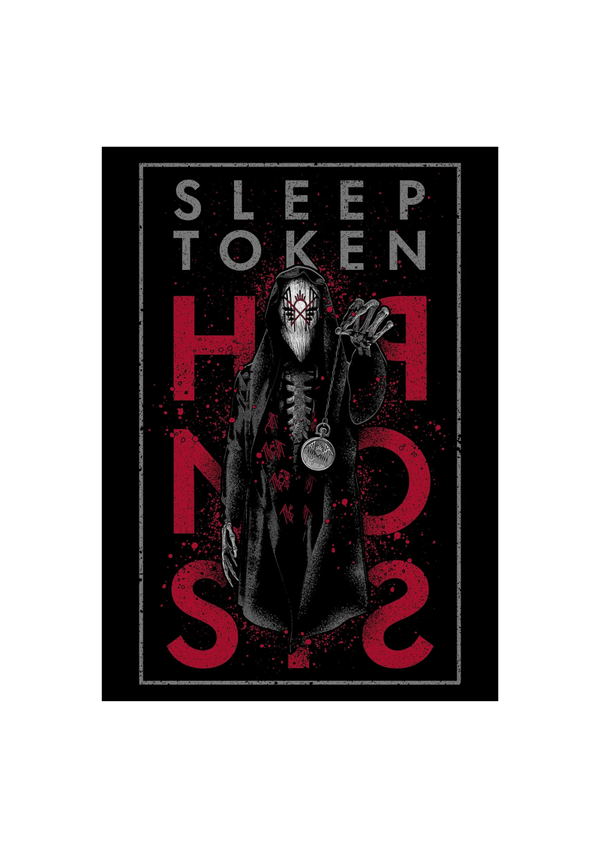 Sleep Token 001 Music Print  Concert Wall Art Memorabilia gift A5,A4,A3