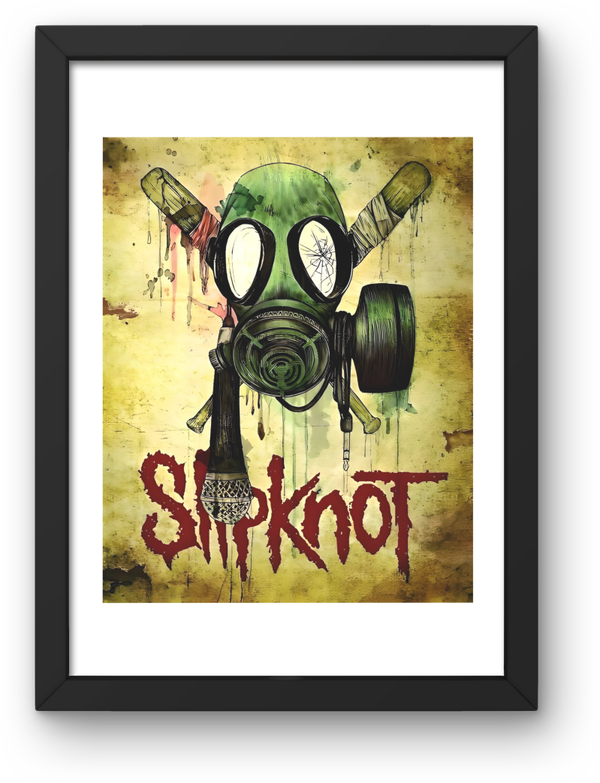 Slipknot 1  print Music Print PDF,File  Instant Digital Download A2,A3,A4,A5.