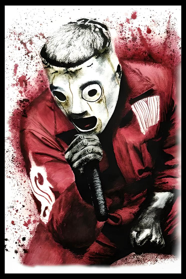 Slipknot 11 Music Print  Concert Wall Art Memorabilia gift A5,A4,A3