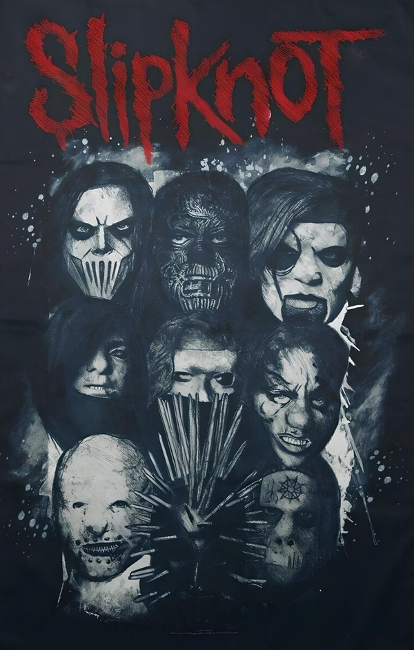 Slipknot 14 Music Print  Concert Wall Art Memorabilia gift A5,A4,A3