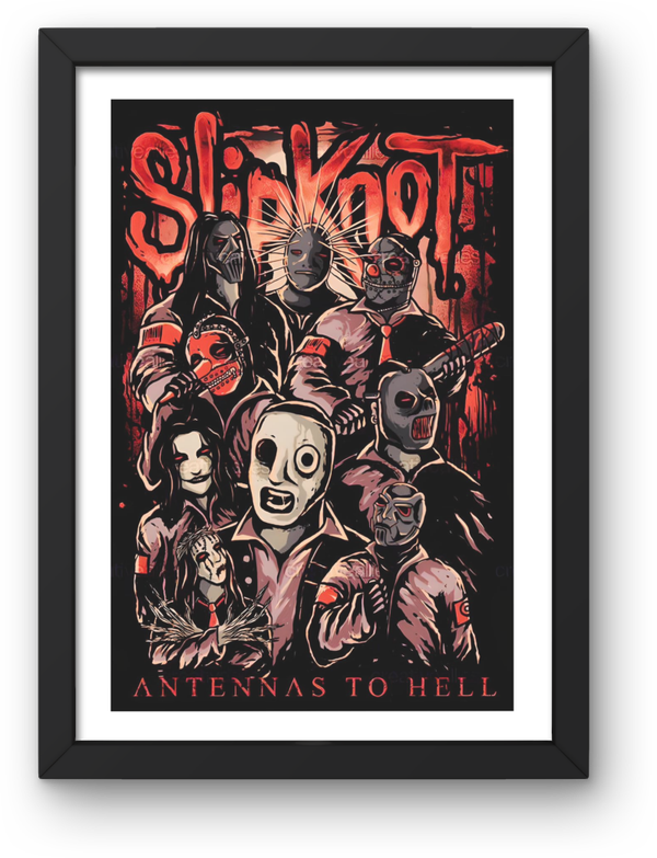 Slipknot 2  print Music Print PDF,File  Instant Digital Download A2,A3,A4,A5.