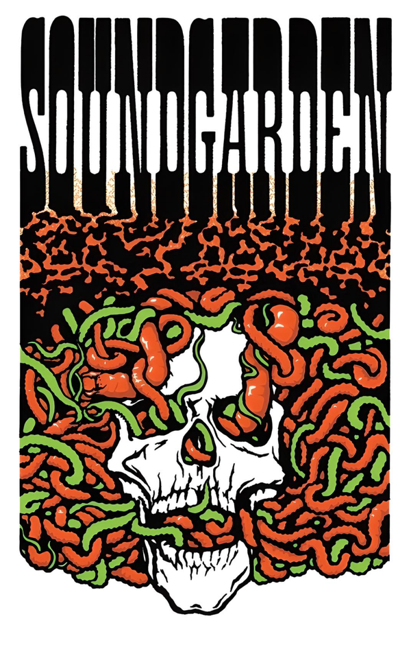 Soundgarden 8 Music Print  Concert Wall Art Memorabilia gift A5,A4,A3