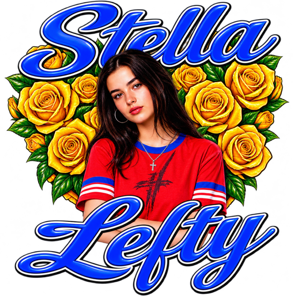 STELLA LEFTY 7 FILES Sublimation  Digital Download