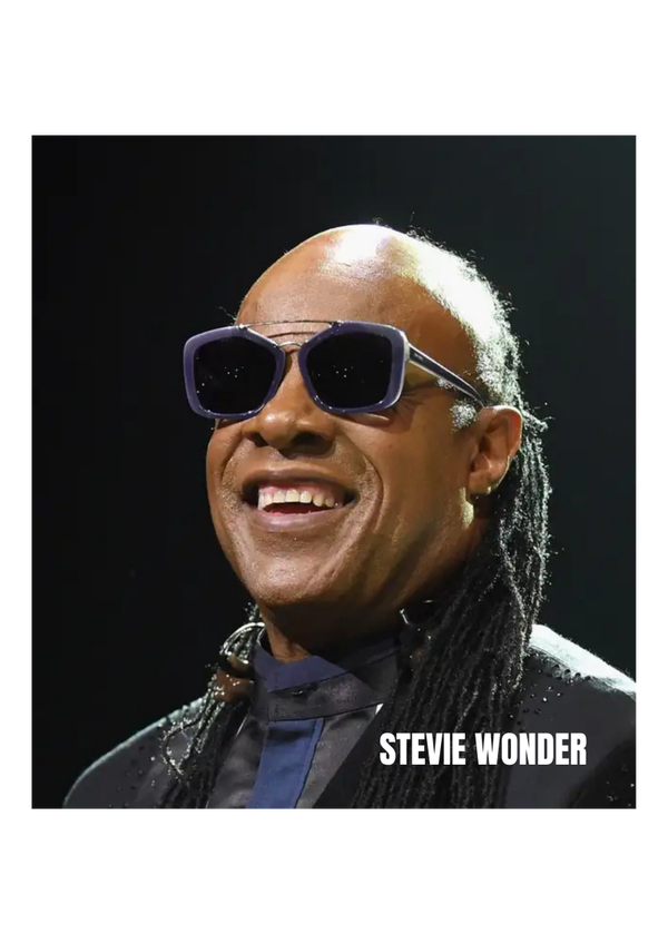 Stevie Wonder 1 Music Print  Concert Wall Art Memorabilia gift A5,A4,A3
