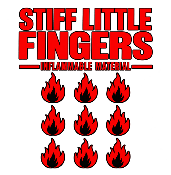 STIFF LITTLE FINGERS 15 FILES Sublimation  Digital Download