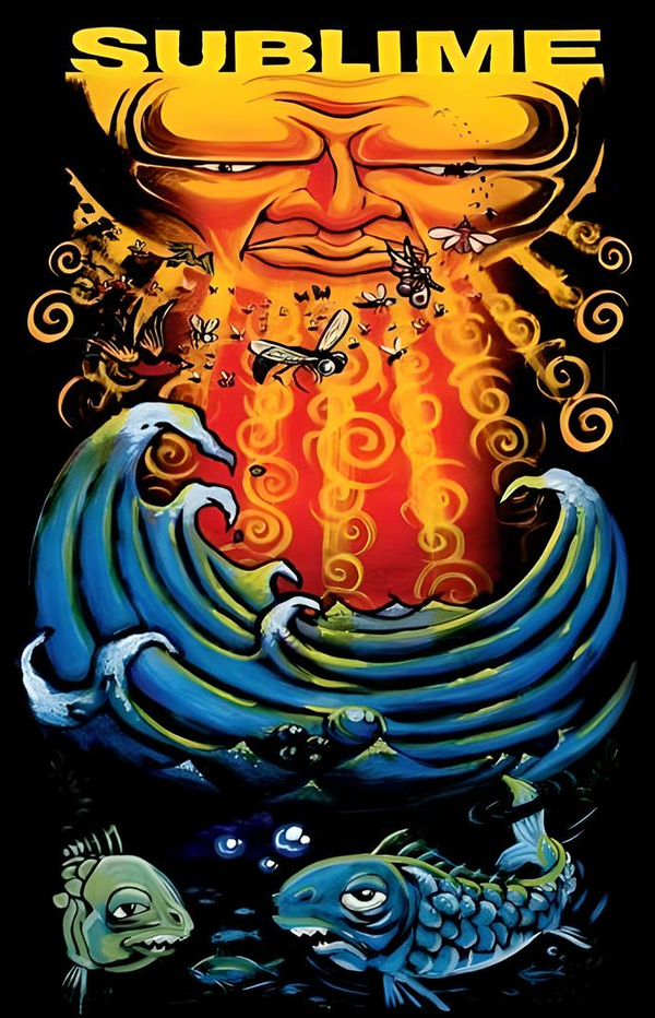Sublime 1 Music Print  Concert Wall Art Memorabilia gift A5,A4,A3
